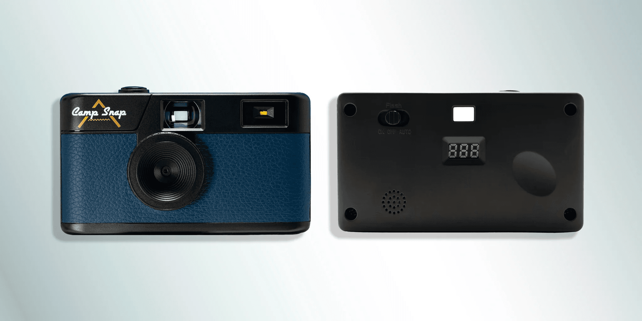The front and back.