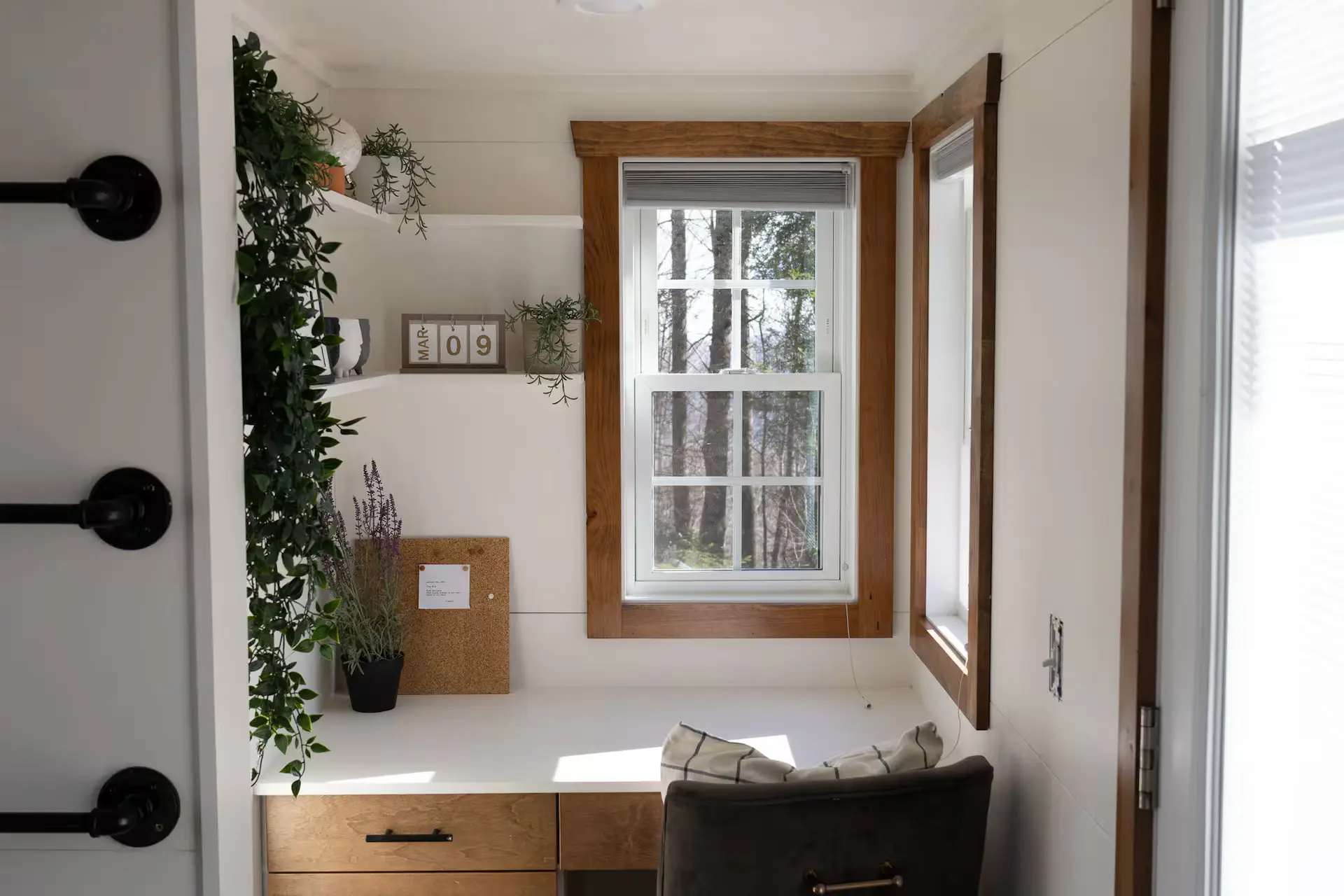 desk area