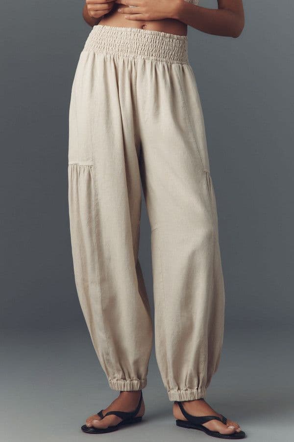 pilcro linen pants