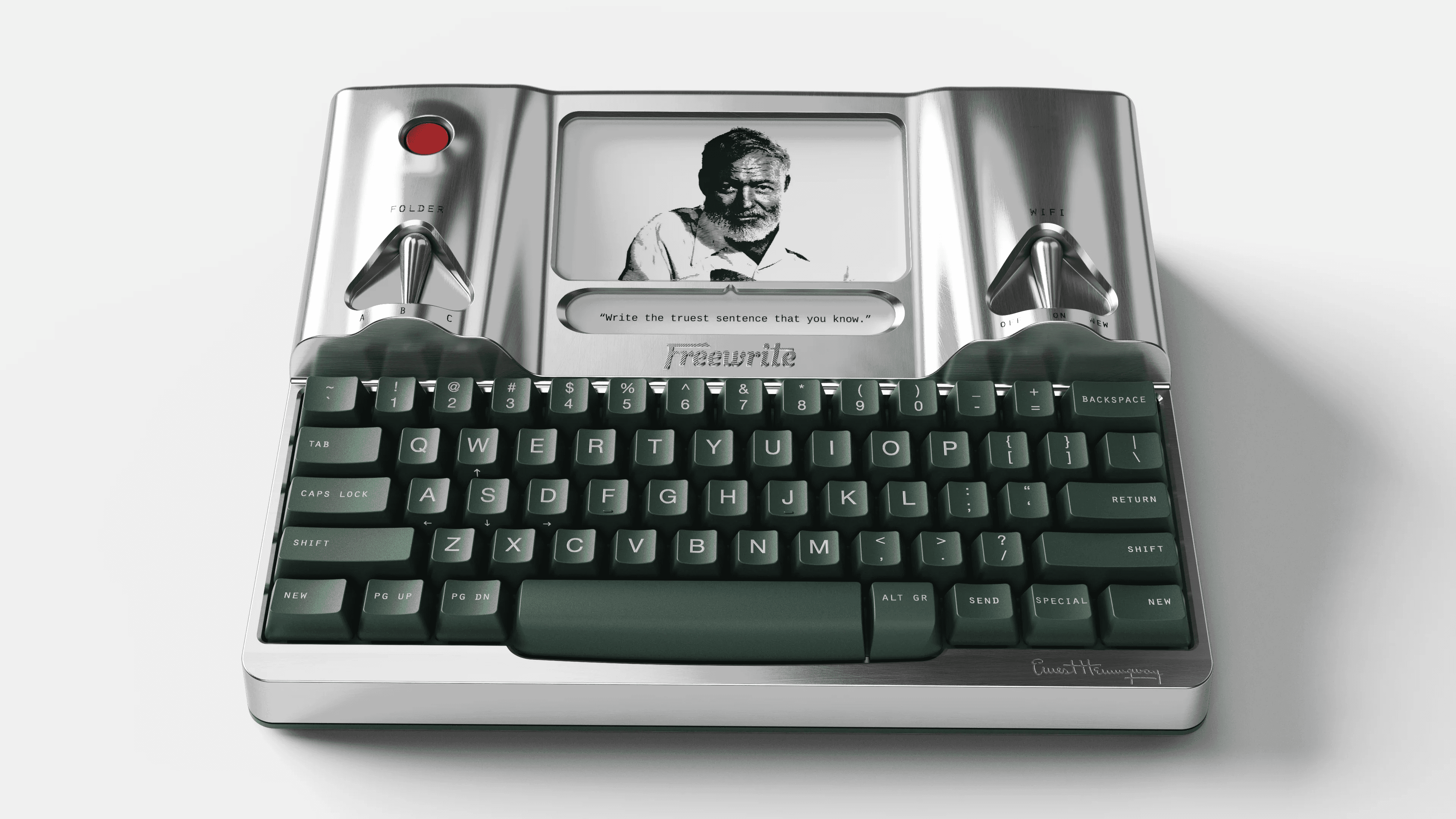 freewrite hemingway