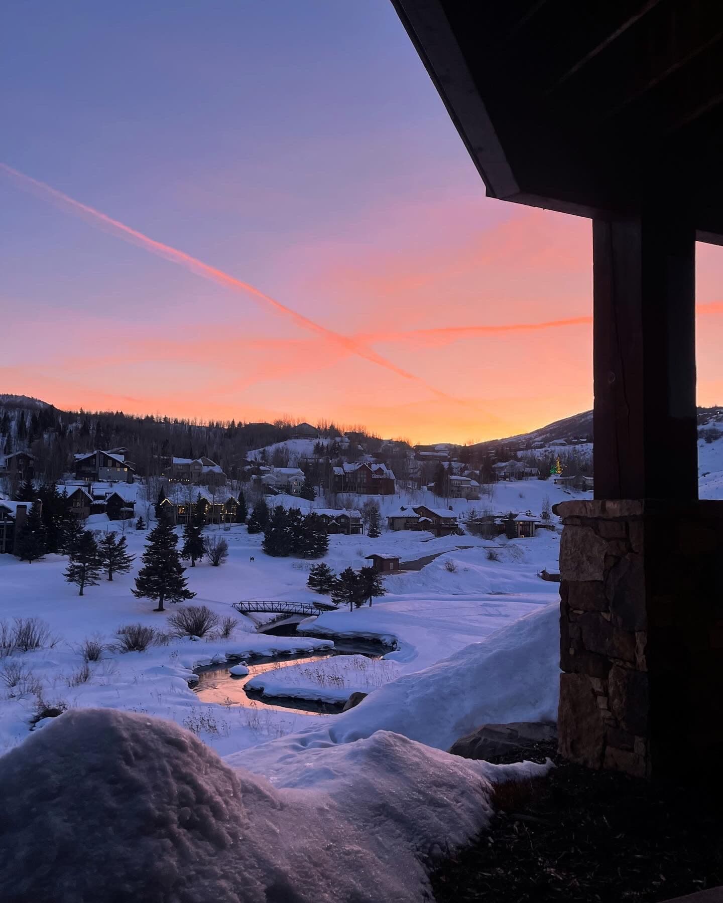 sunset view