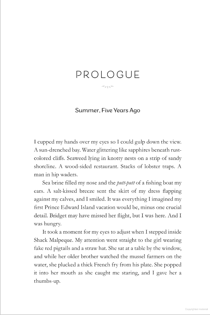 Excerpt from This Summer Will Be Different.
