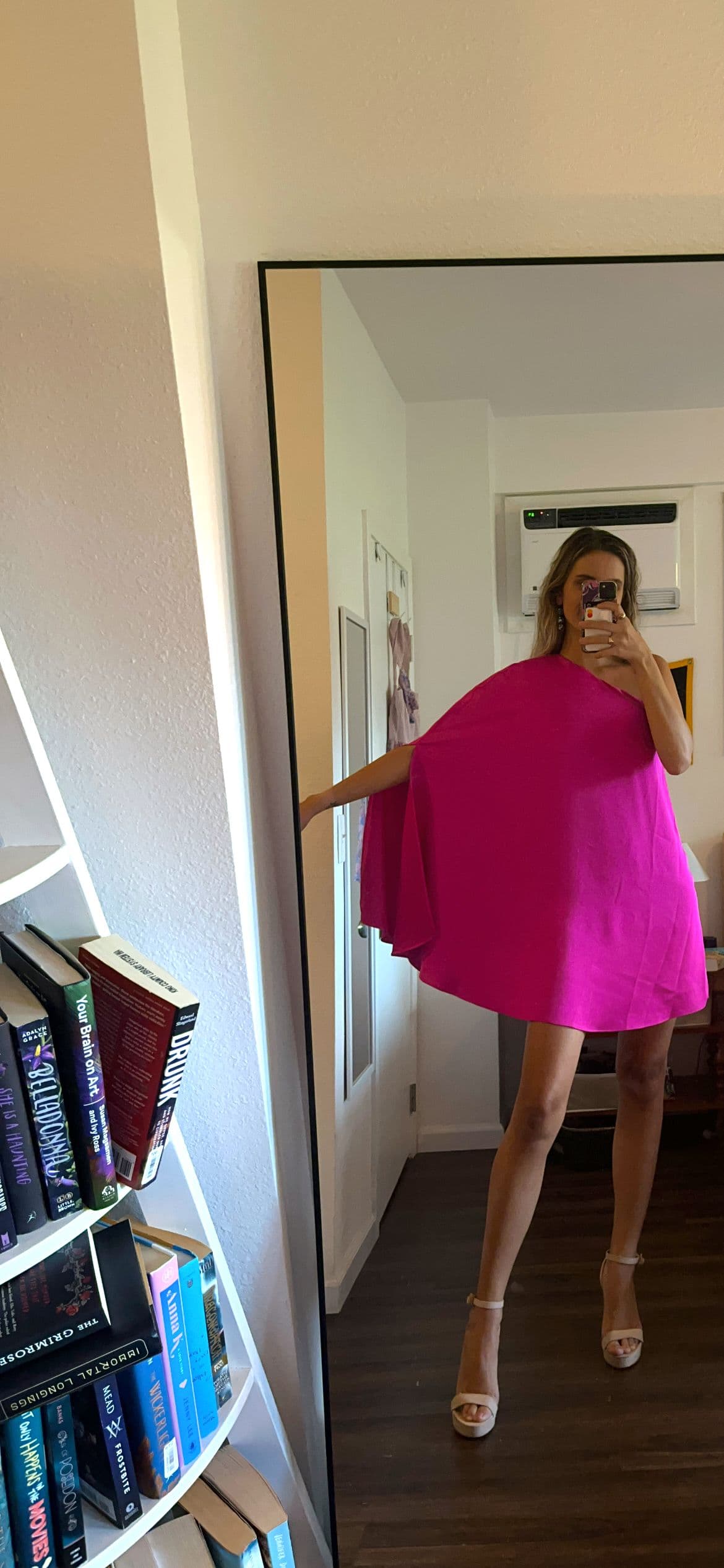 pink dress